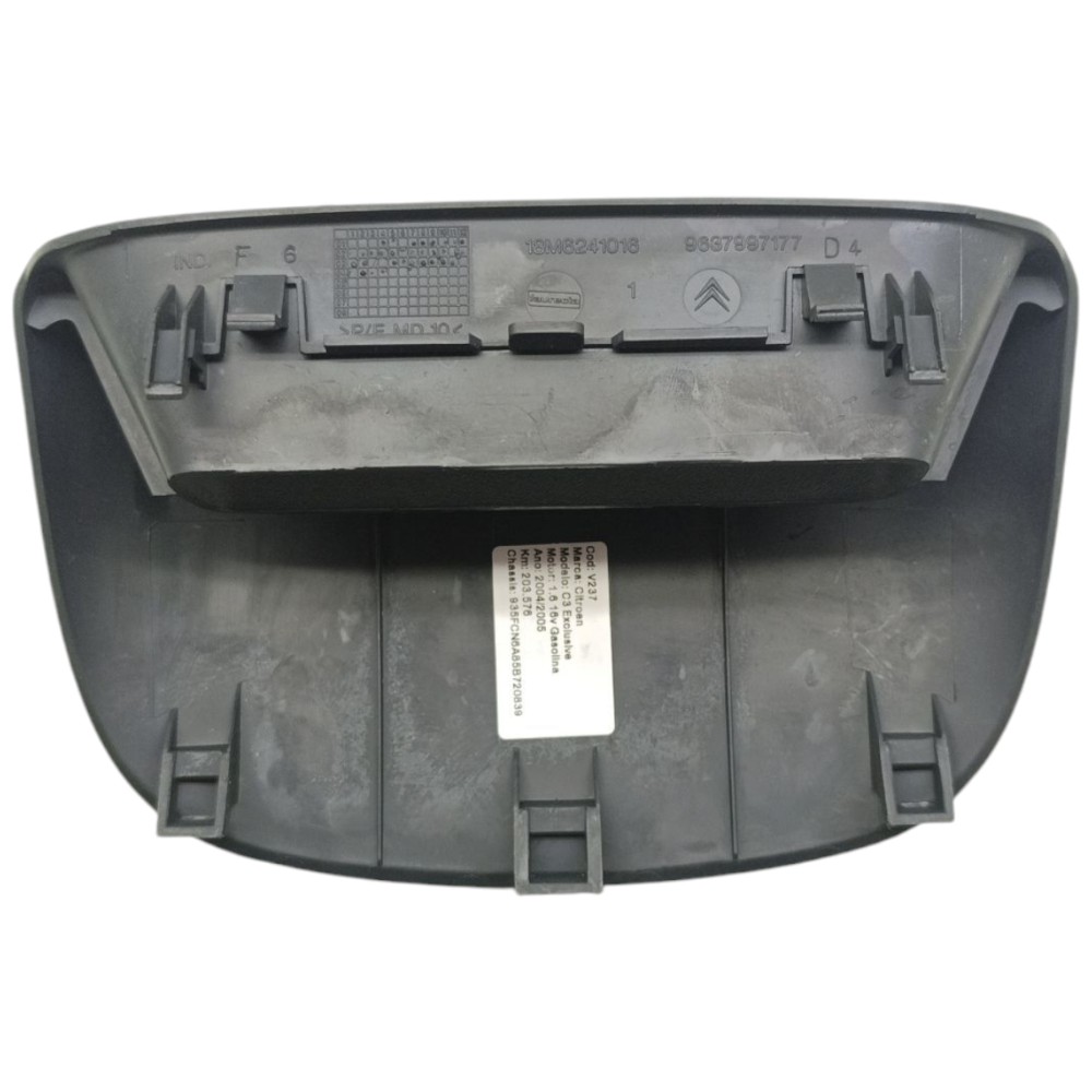 Acabamento Moldura Computador Bordo Citroen C3 2004 2005 06 4