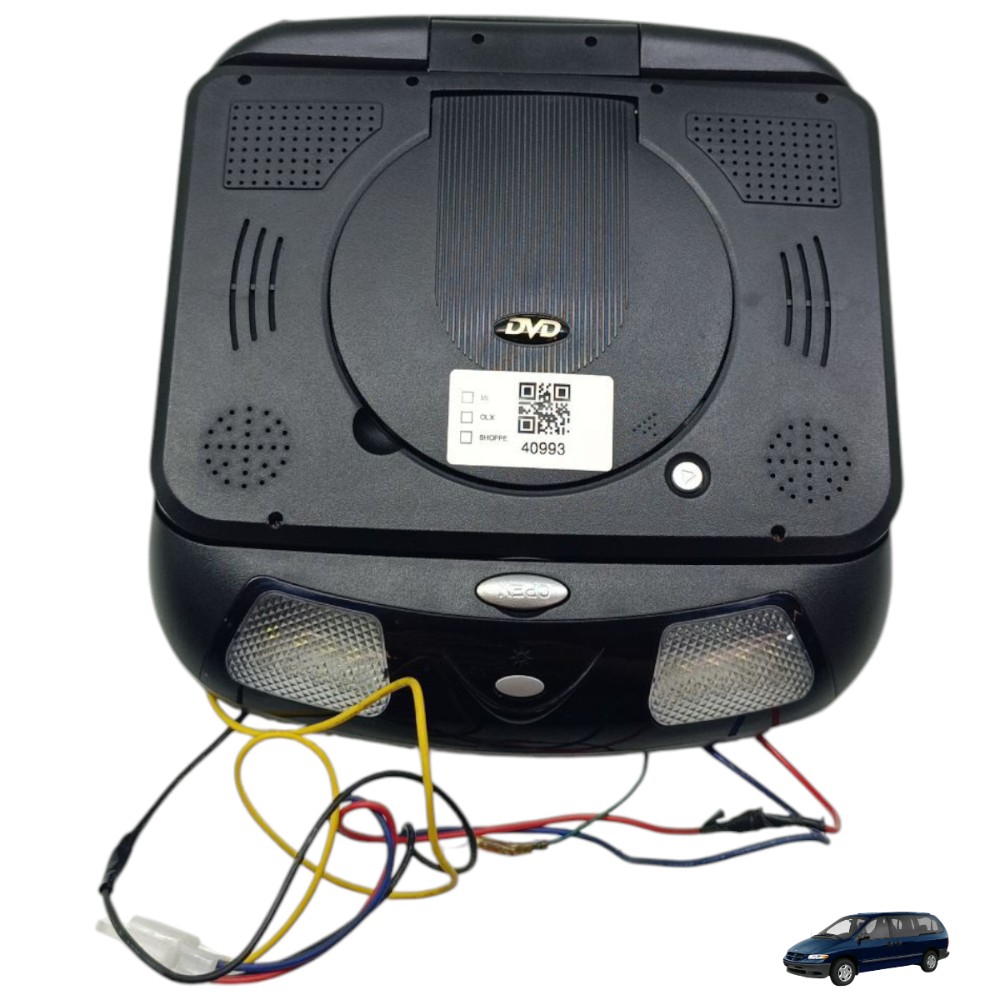 Dvd Multimídia Teto Chrysler Grand Caravan 1997 1998 1999 00
