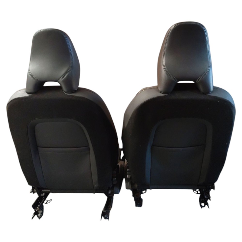 Jogo Banco Tecido Volvo S60 T4 2011 2012 2013 2014 Preto 5