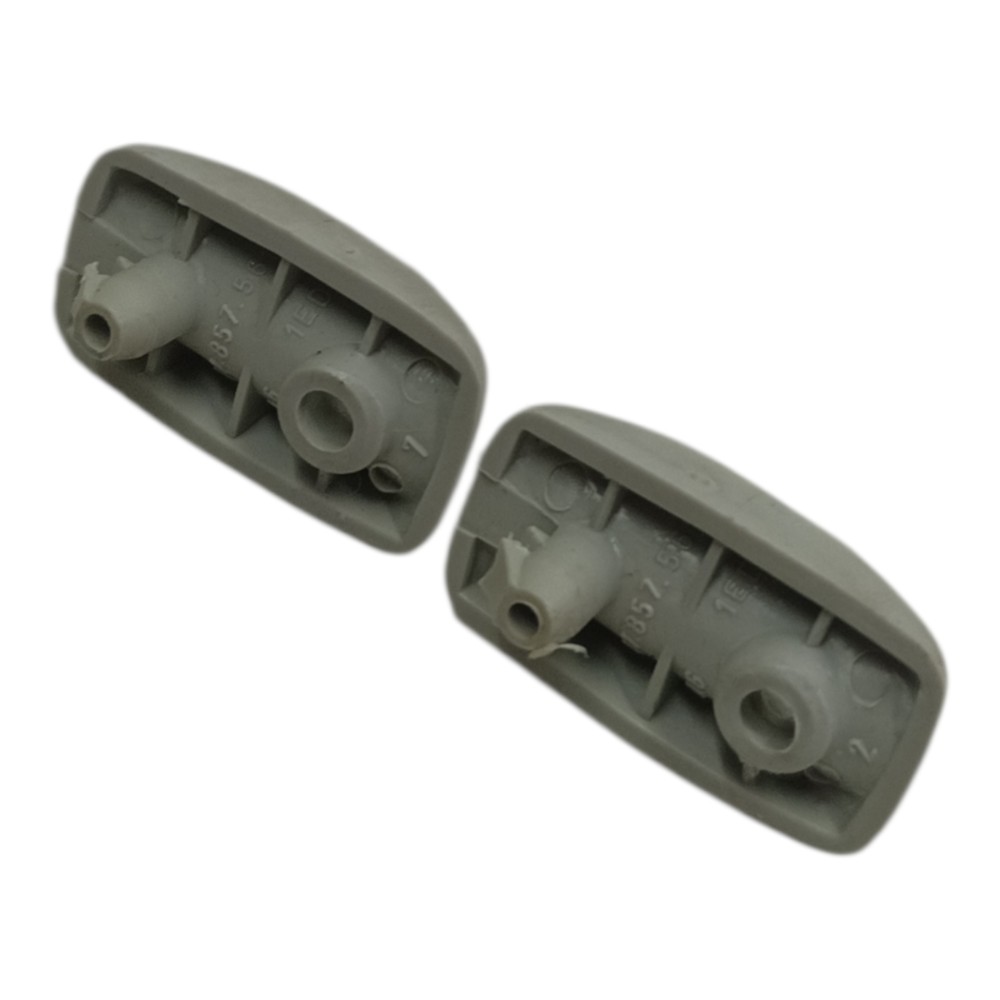 Par suporte quebra sol cinza VW Gol G4 2009 2010 2011 2012 4