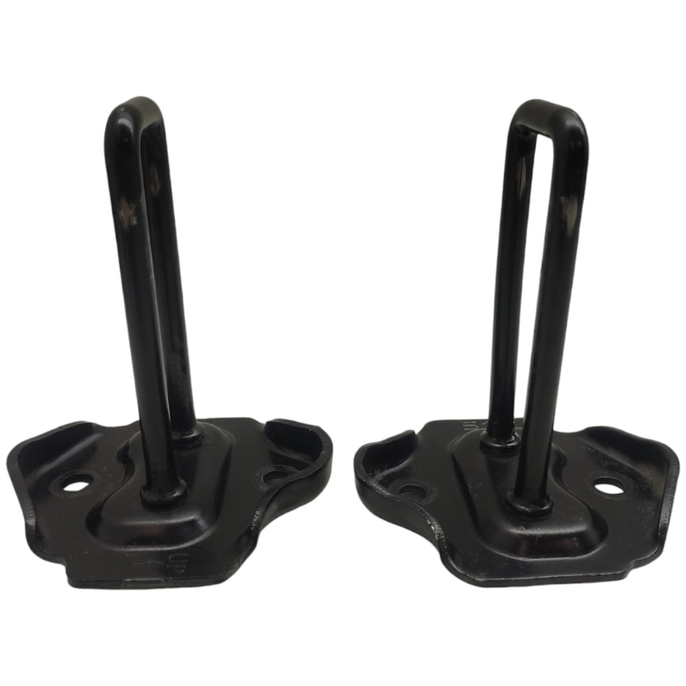 Par Batente Trava Encosto Banco Traseiro Honda Hrv 2016 2017 1