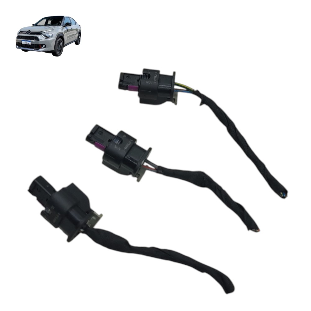 Jogo Plug Conector Bico Injetor Citroen Basalt 1.0 3cc 2025 1