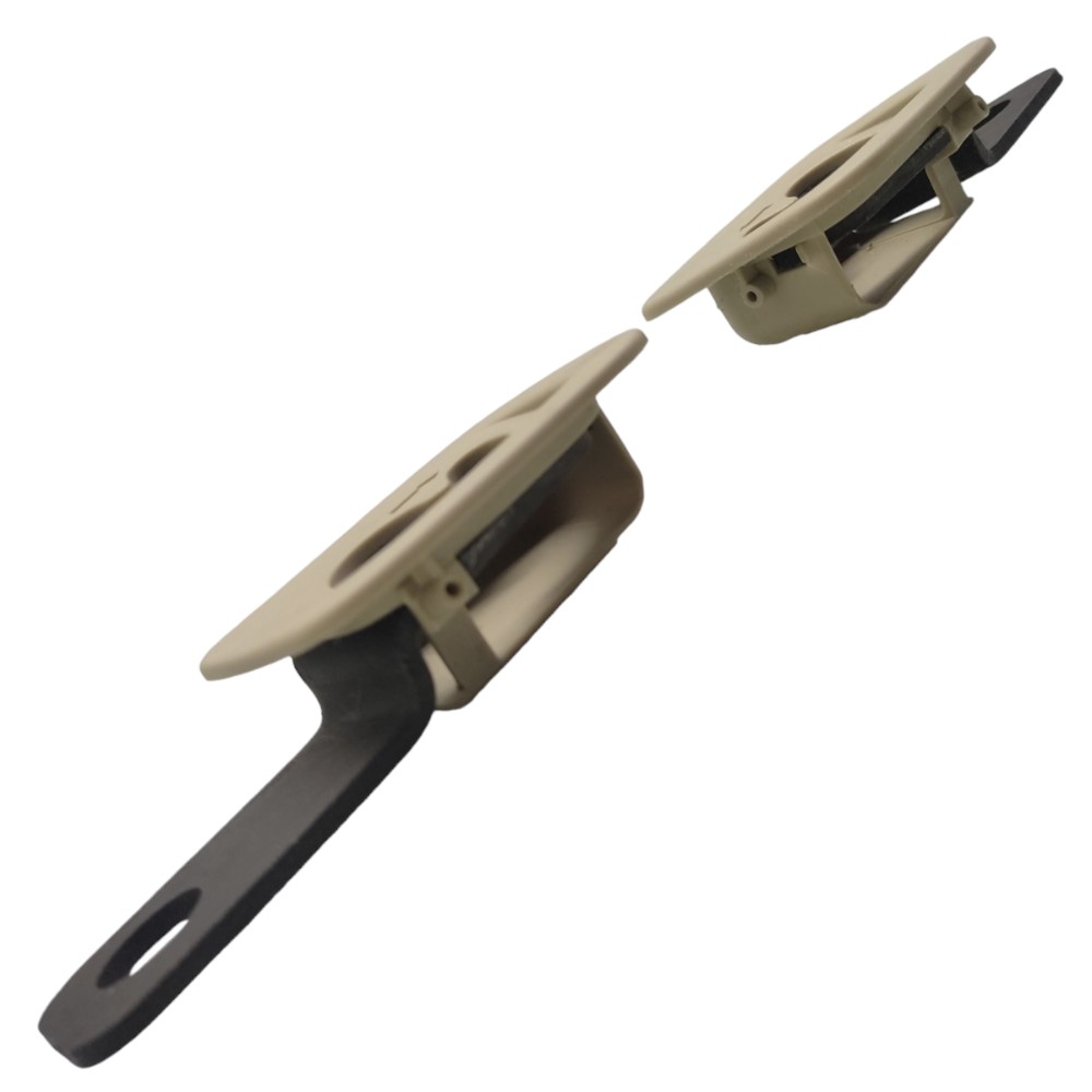 Par Suporte Fixação Cobertura Teto Volvo Xc60 2015 2016 2017 2