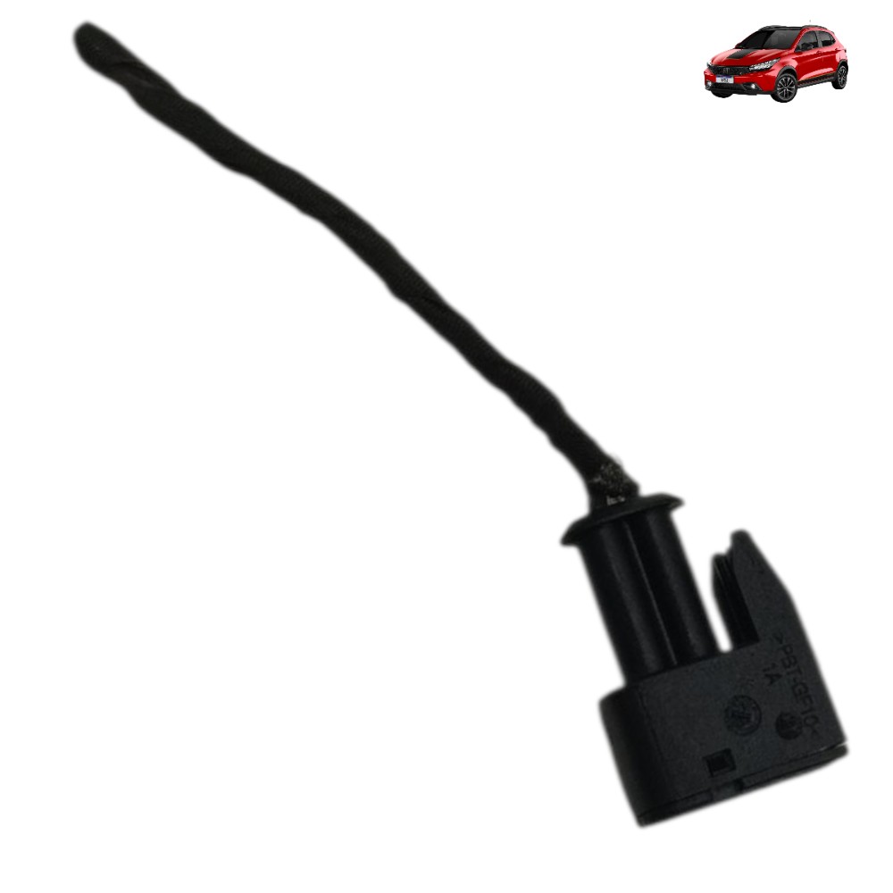 Plug Conector Compressor Ar Fiat Argo Cronos Mobi Uno 3cc 1