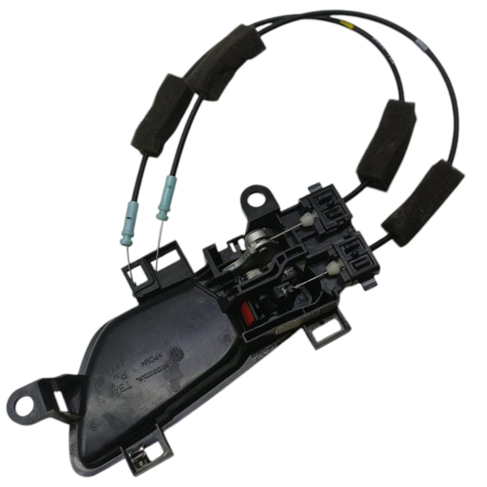 Maçaneta Interna Porta Traseira Honda Civic G10 Com Cabos Preto Traseira 3