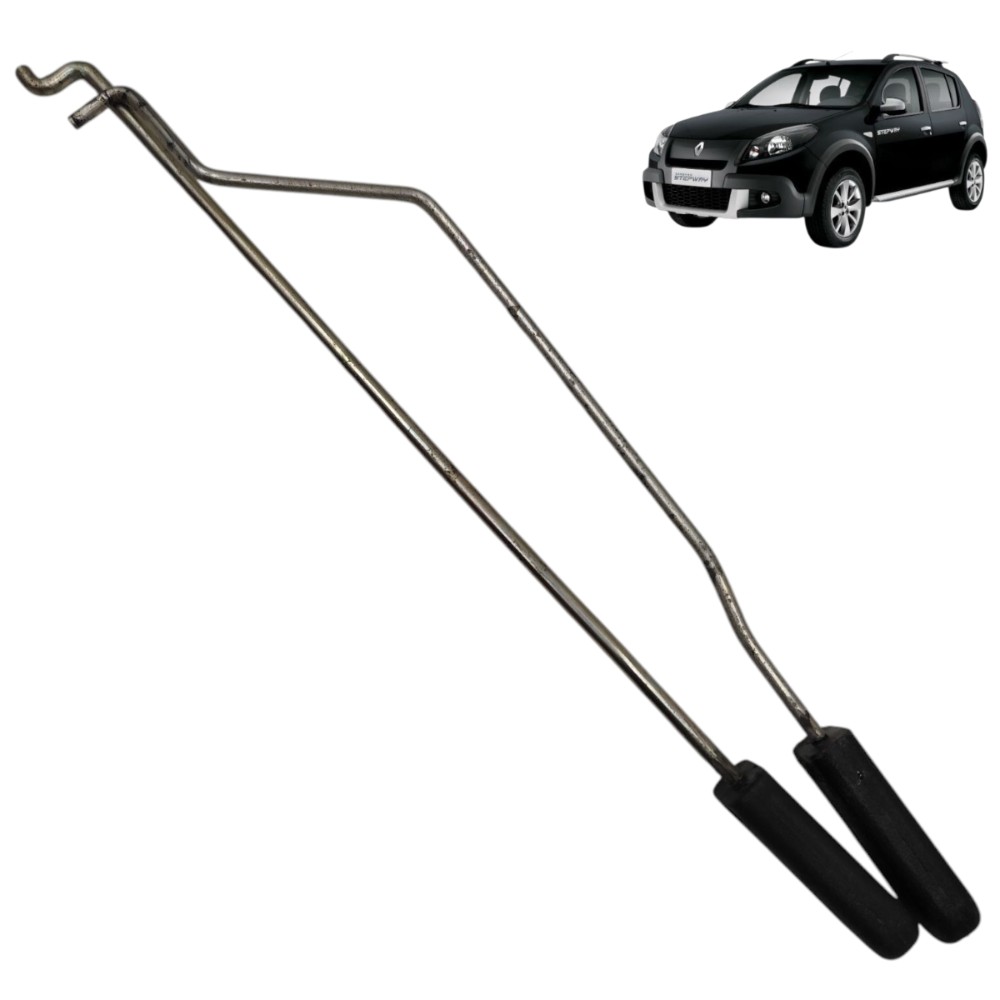 Par pino Trava porta dianteira Renault Sandero 2014 2013 12