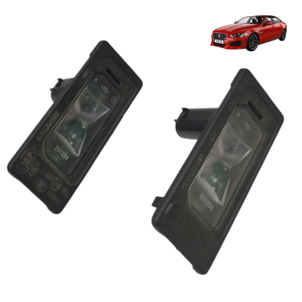 Par luz placa traseira Jaguar XE 2019 2018 2017 2016 1