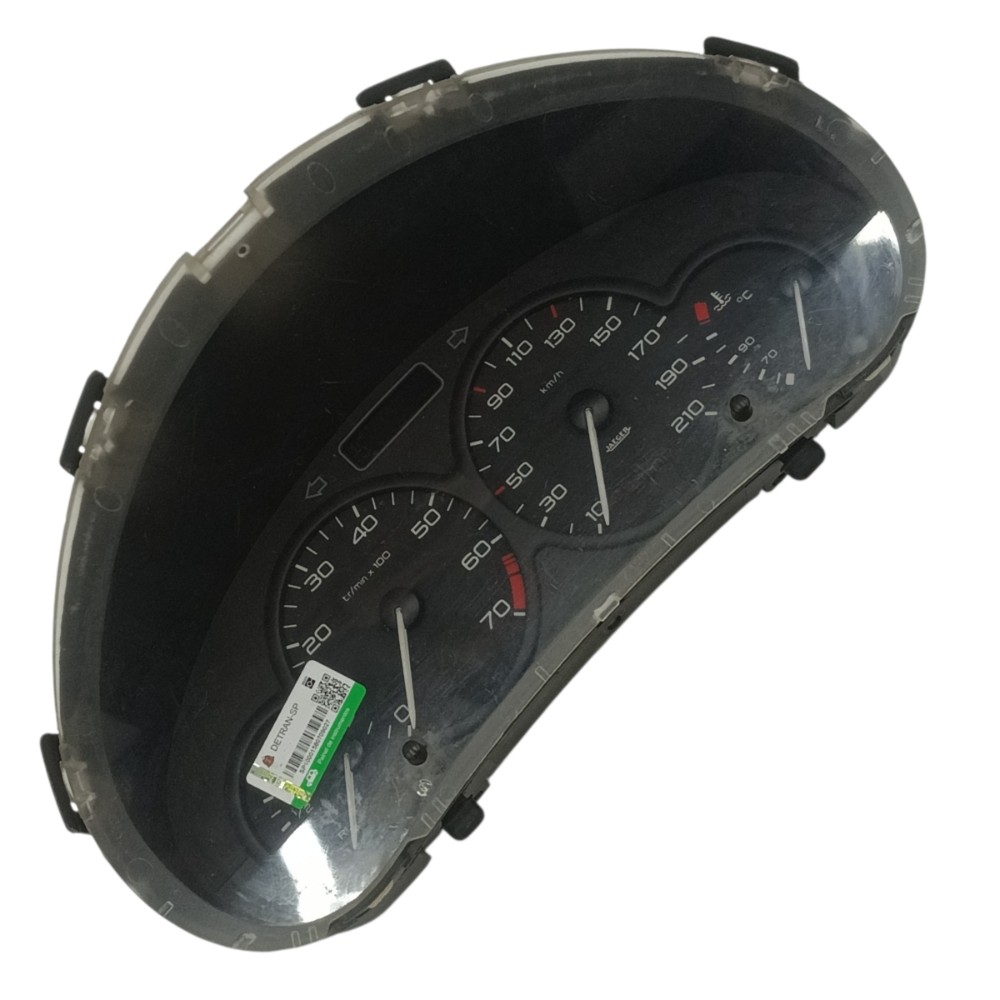 Painel Instrumentos Peugeot 206 2007 2008 Preto