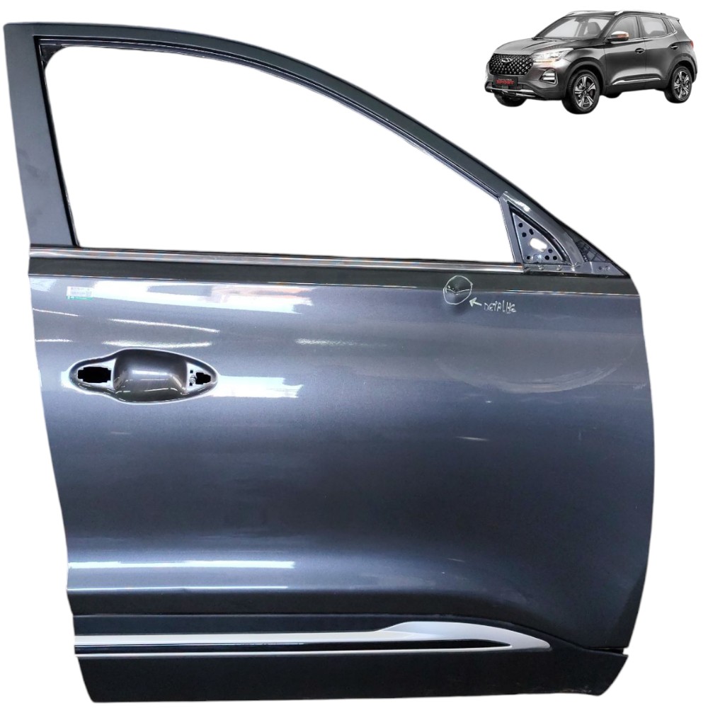 Porta Dianteira Direita Chery Tiggo 5x 2025 2024 23 Detalhe – Dianteira – Direito – Cinza-escuro 1