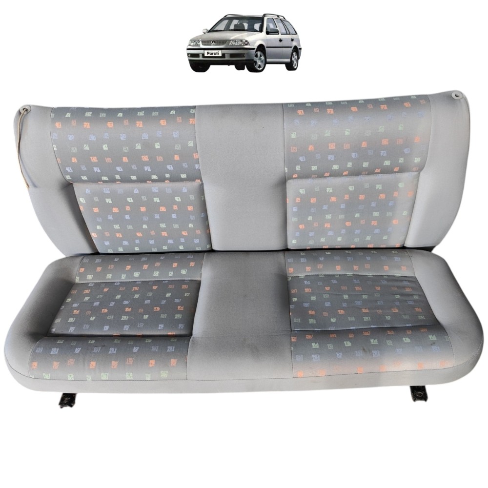 Encosto Banco Traseiro Vw Parati 4 Portas G2 G3 G4 Cinza