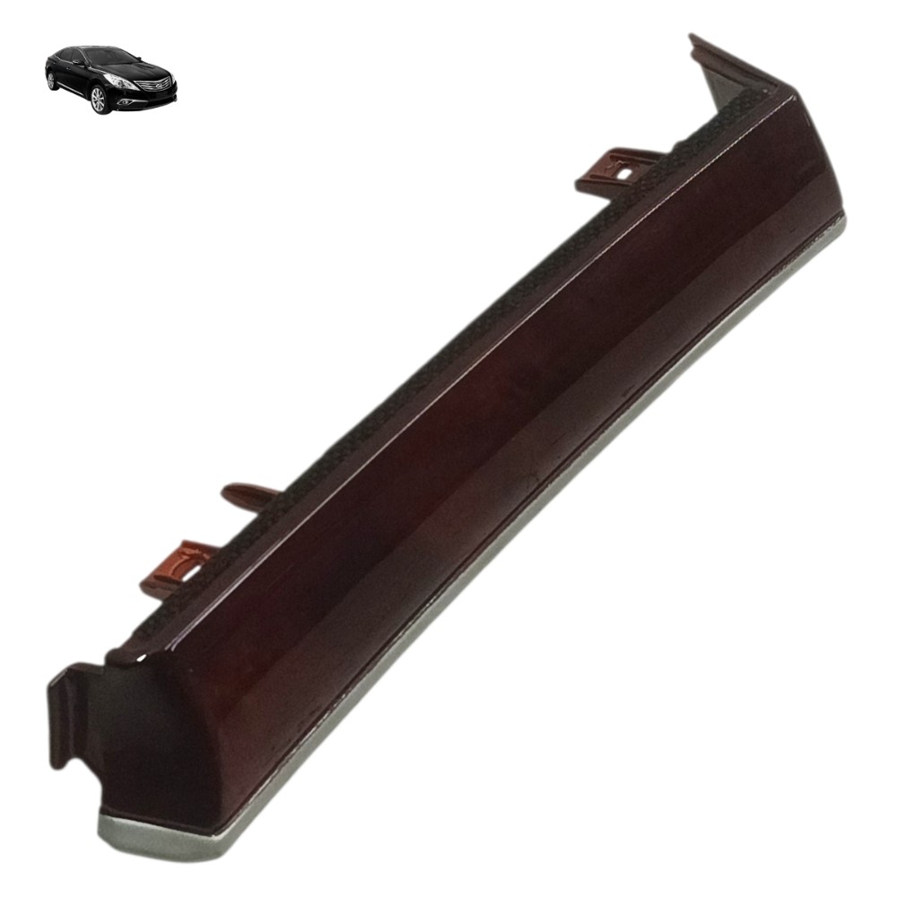 Friso Esquerdo Painel Hyundai Azera 2007 2008 2009 Vermelho 1