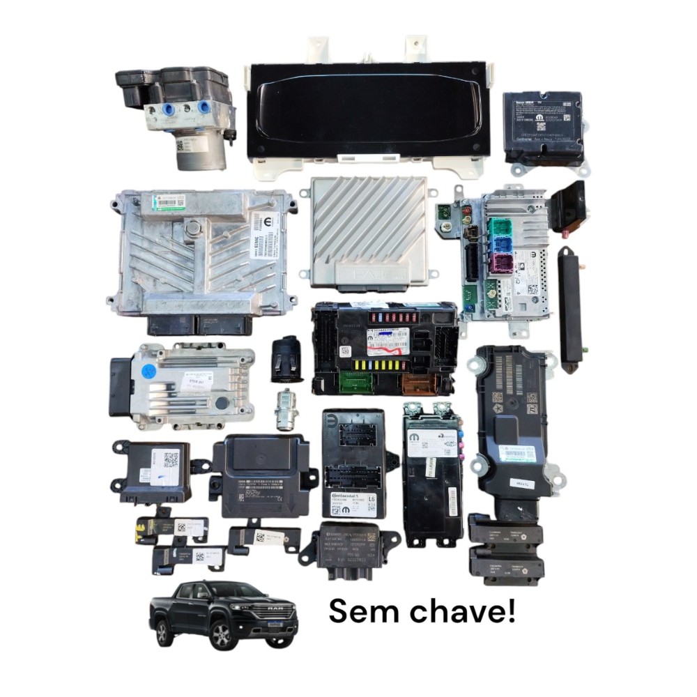 Kit Code Módulo Injeção Rampage 2.0 Rt Gasolina 2024 S/chave