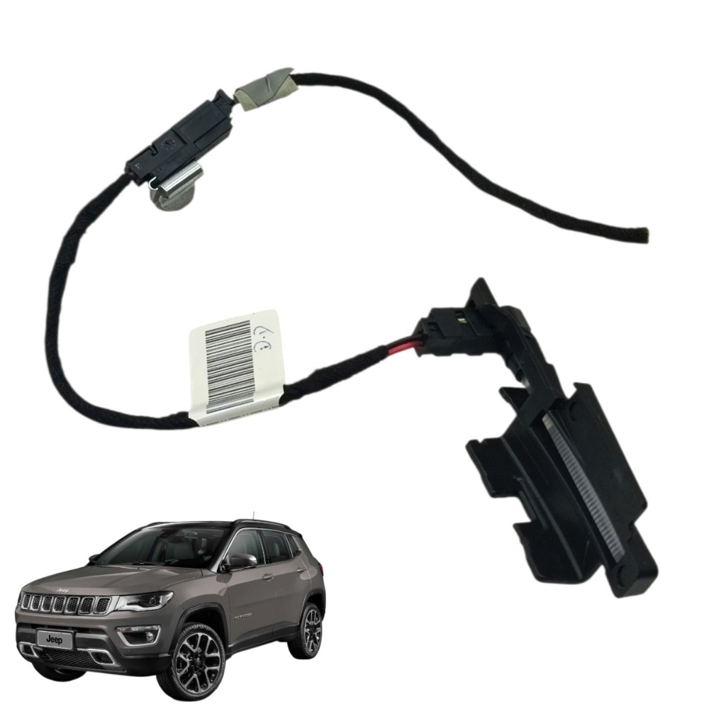 Luz Led Maçaneta Interna Dianteira Direita Jeep Compass 2020 Preto Dianteira