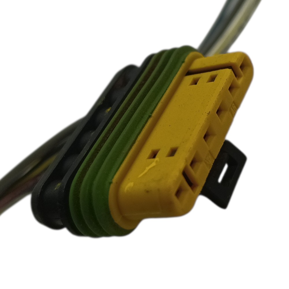 Plug fechadura dianteira direita Fiat Palio Siena 2010 2011 3
