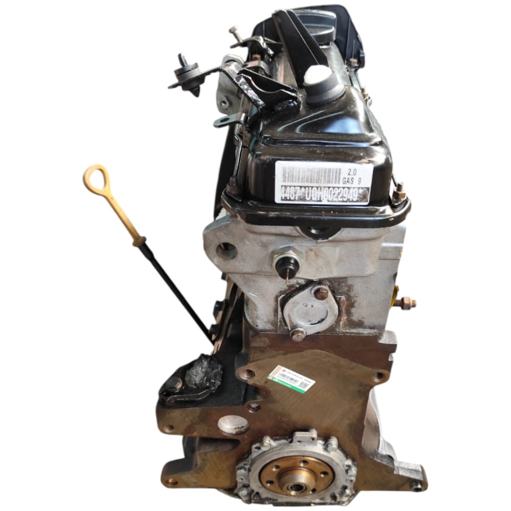 Motor Parcial Vw Santana 2.0 8v Ap Gasolina 2000 2001 2002 3