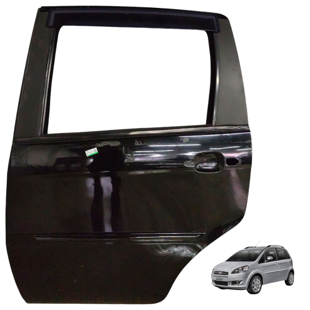 Porta Traseira Esquerda Fiat Idea Attractive 2013 2014 2015 1