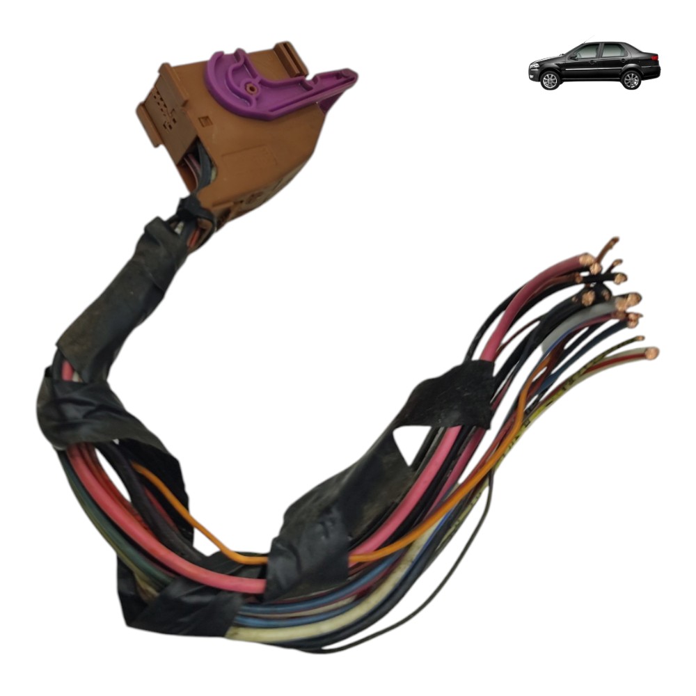 Plug Conector Módulo Conforto Fiat Siena Palio 2010 2011 1