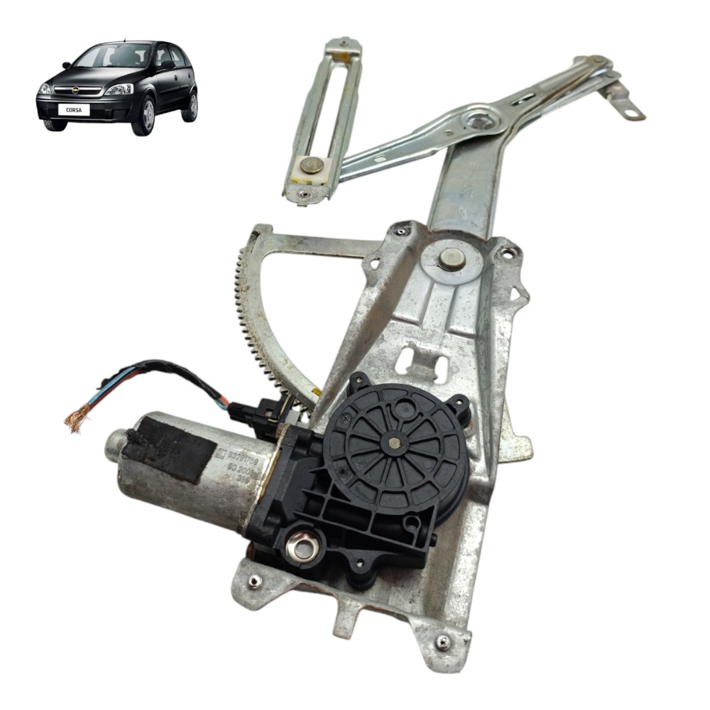 Motor Máquina Vidro Dianteira Esquerda Gm Corsa Montana 2003 1