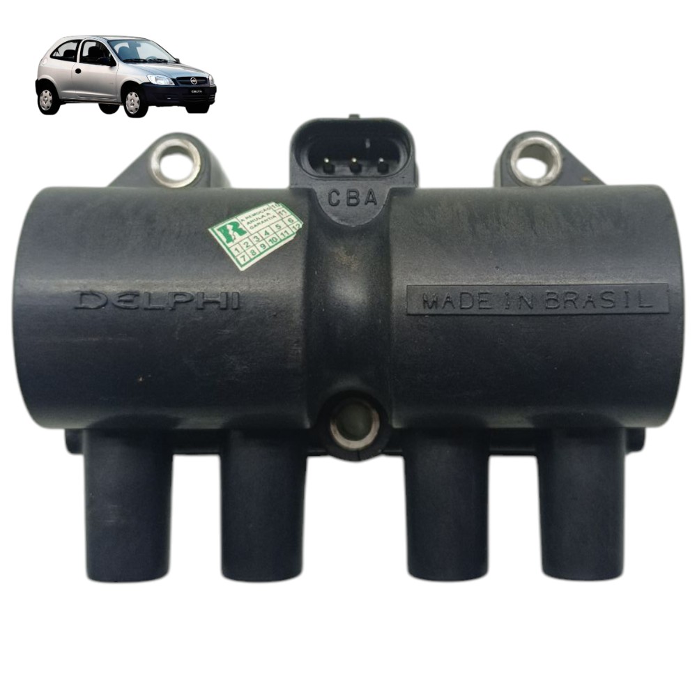 Bobina Ignição Gm Celta Prisma Corsa 1.0 2007 2008 2009 2010 1