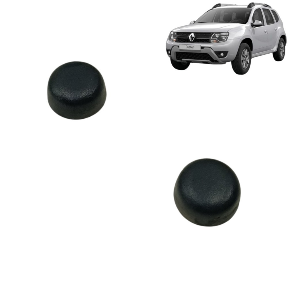 Par tampa parafuso braço limpador Renault Duster 2017 2018