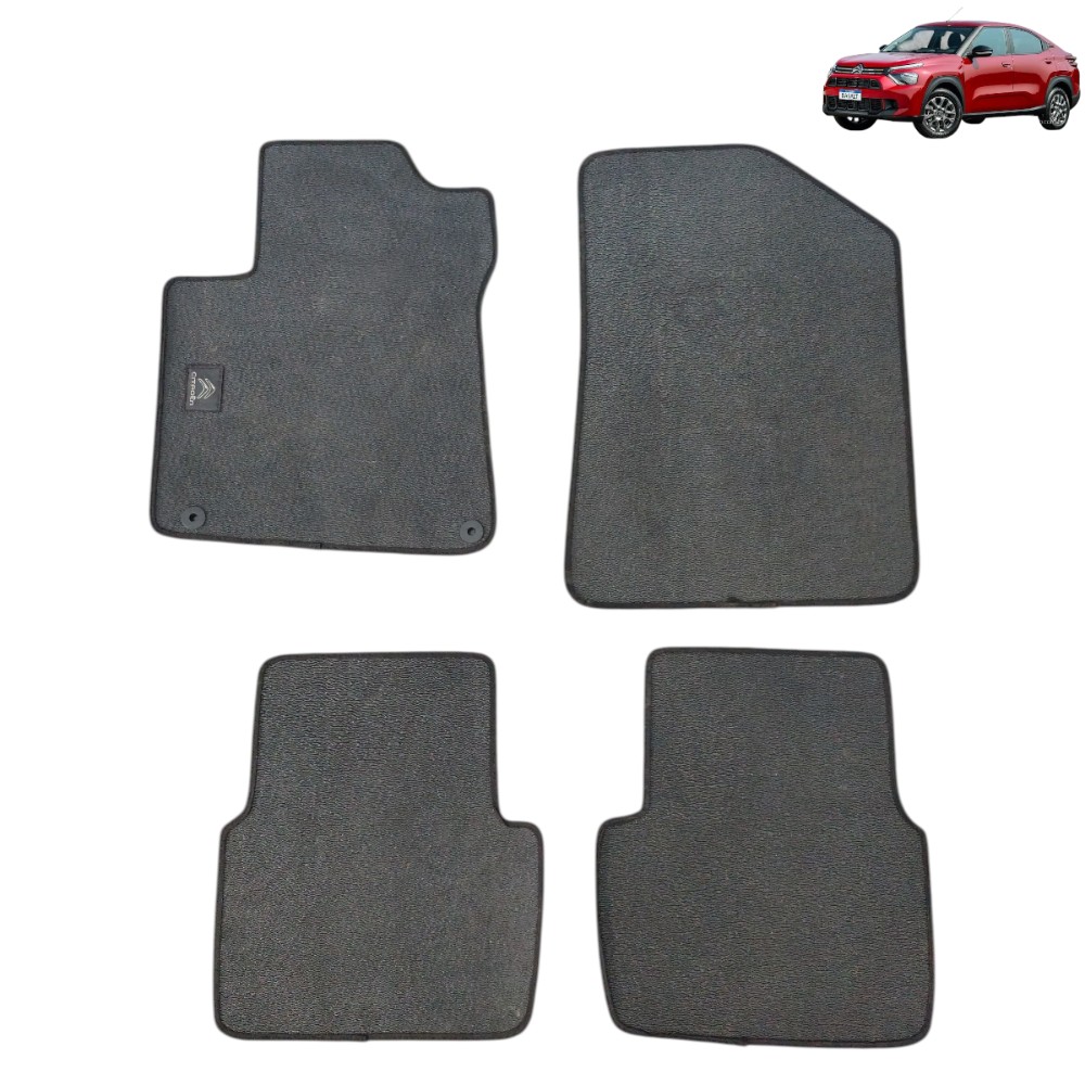 Jogo Tapete Original Citroen Basalt 2025 2024 Cinza 1