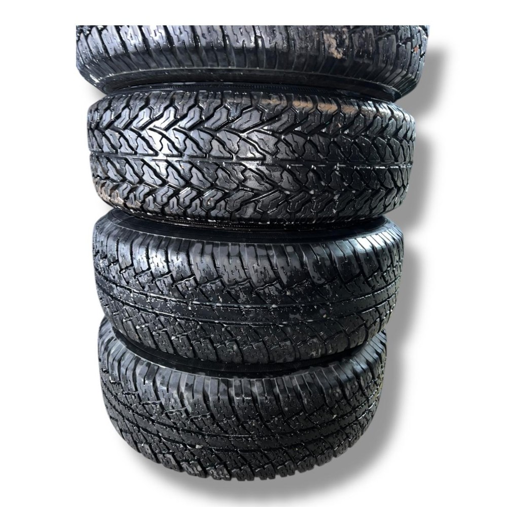 Jogo roda aro 16 com pneu 235 70 Mitsubishi pajero tr4 9