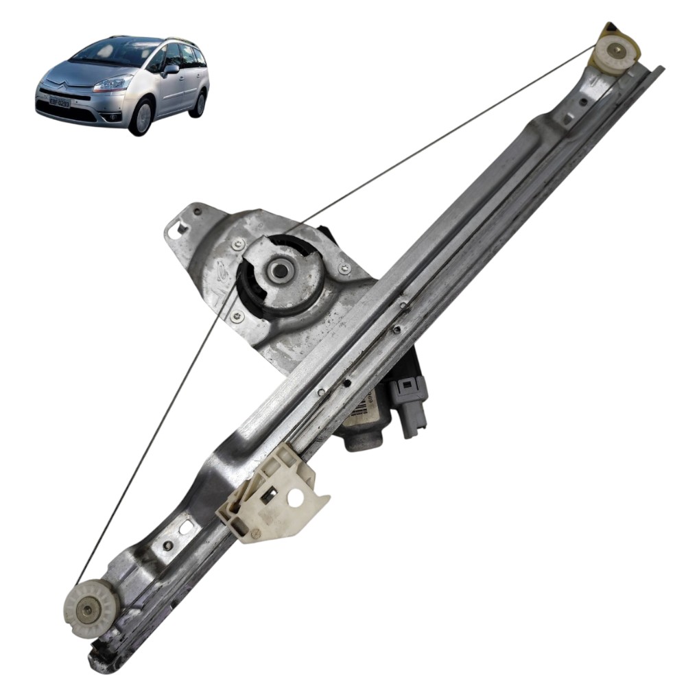 Motor máquina vidro traseiro esquerdo Citroën Grand C4 2008 1