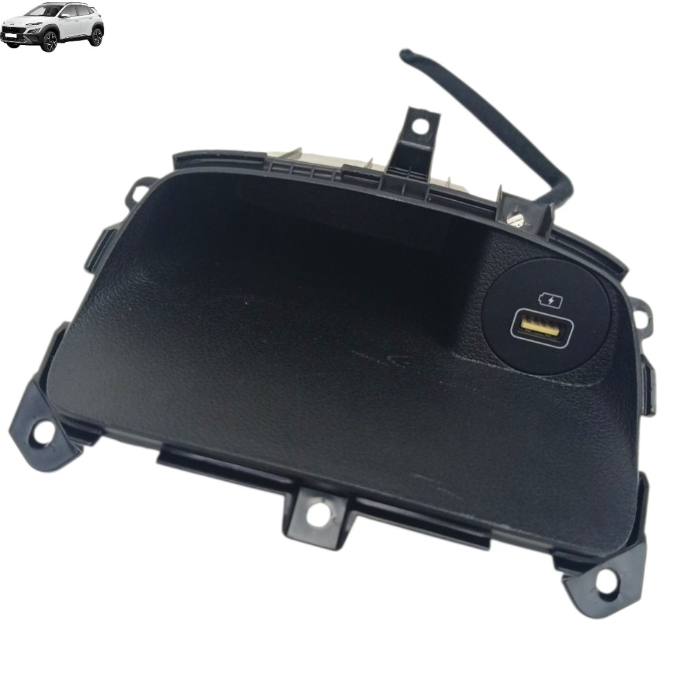 Porta objeto entrada usb Hyundai kona 2023 2024
