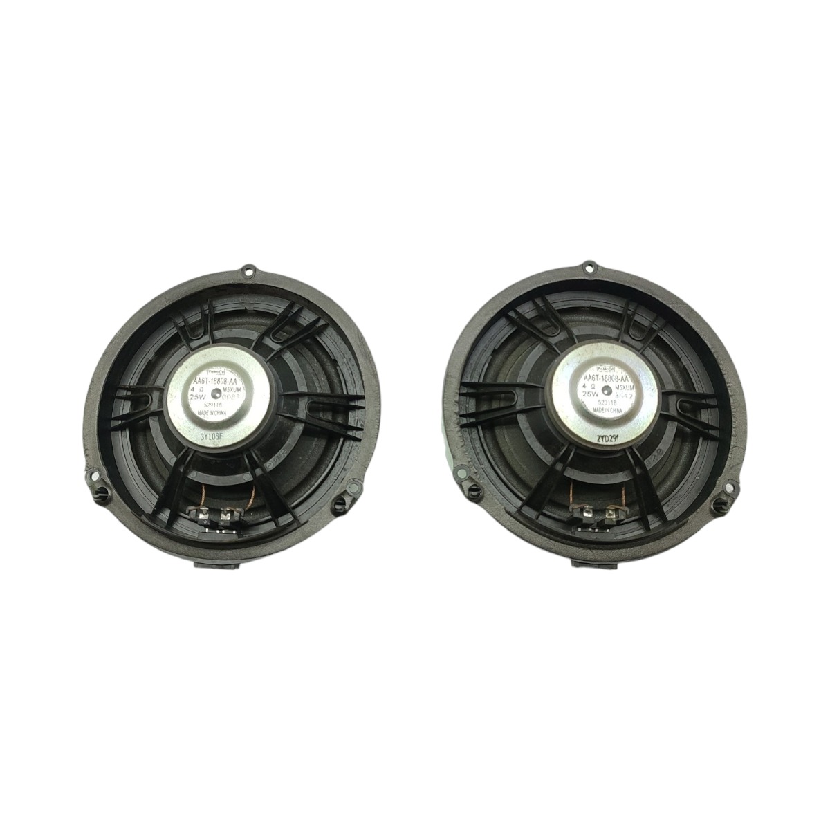 Par Alto Falante Porta Dianteira Ford New Fiesta 2013 2014 Cinza-escuro 3