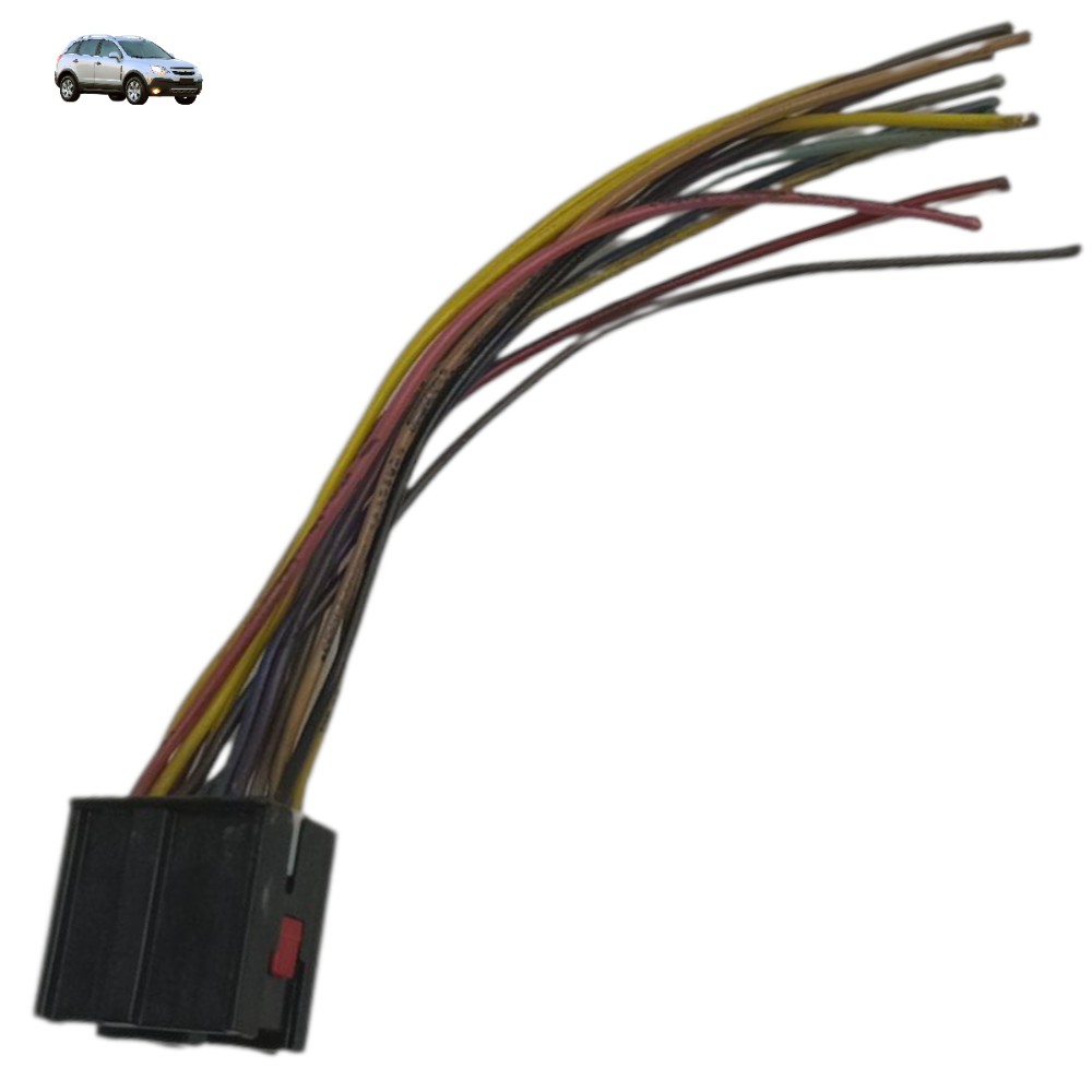 Plug conector botão pisca alerta GM Captiva 2008 2009 2010 1