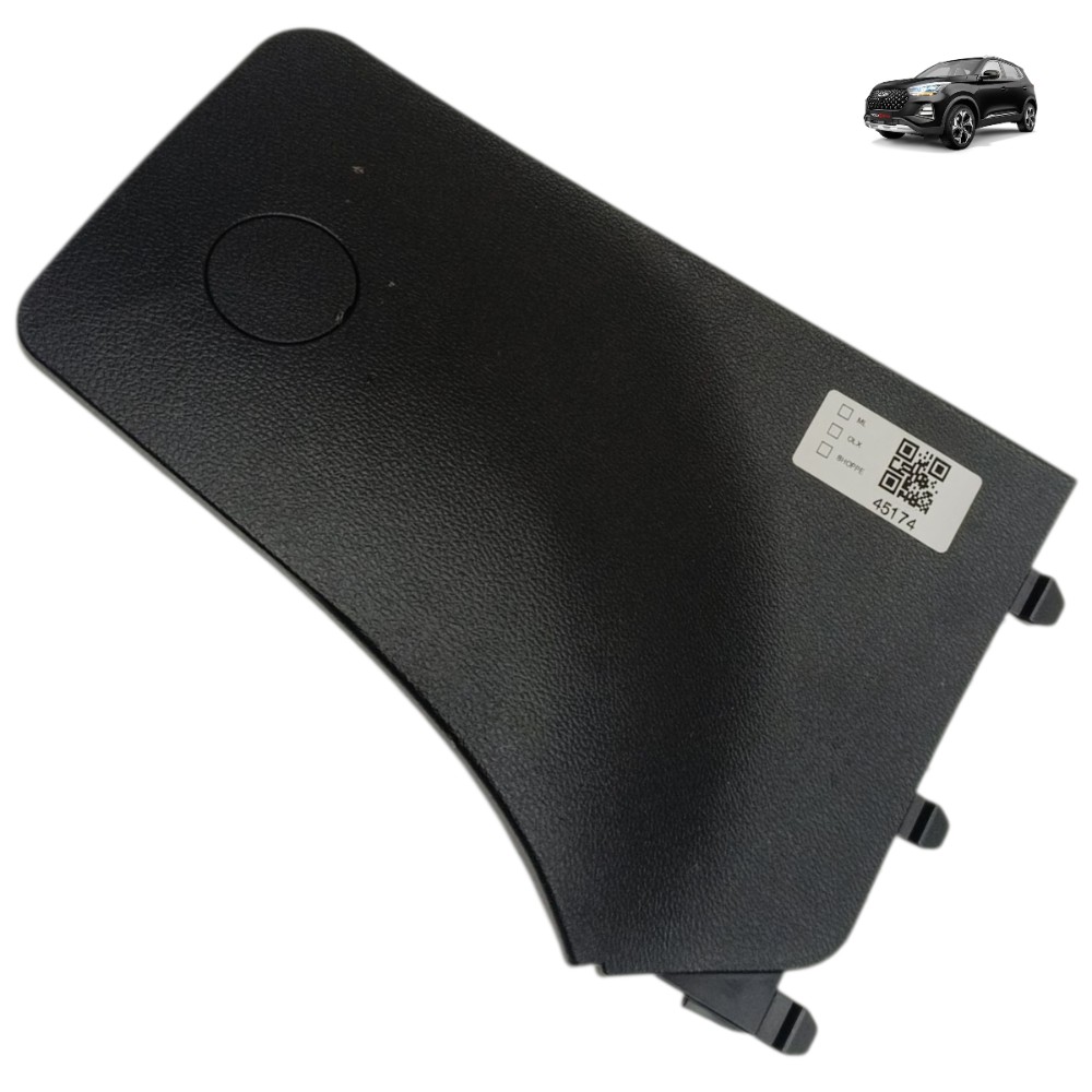 Acabamento Console Central Direito Chery Tiggo 5x 2025 2024 Preto Moldado