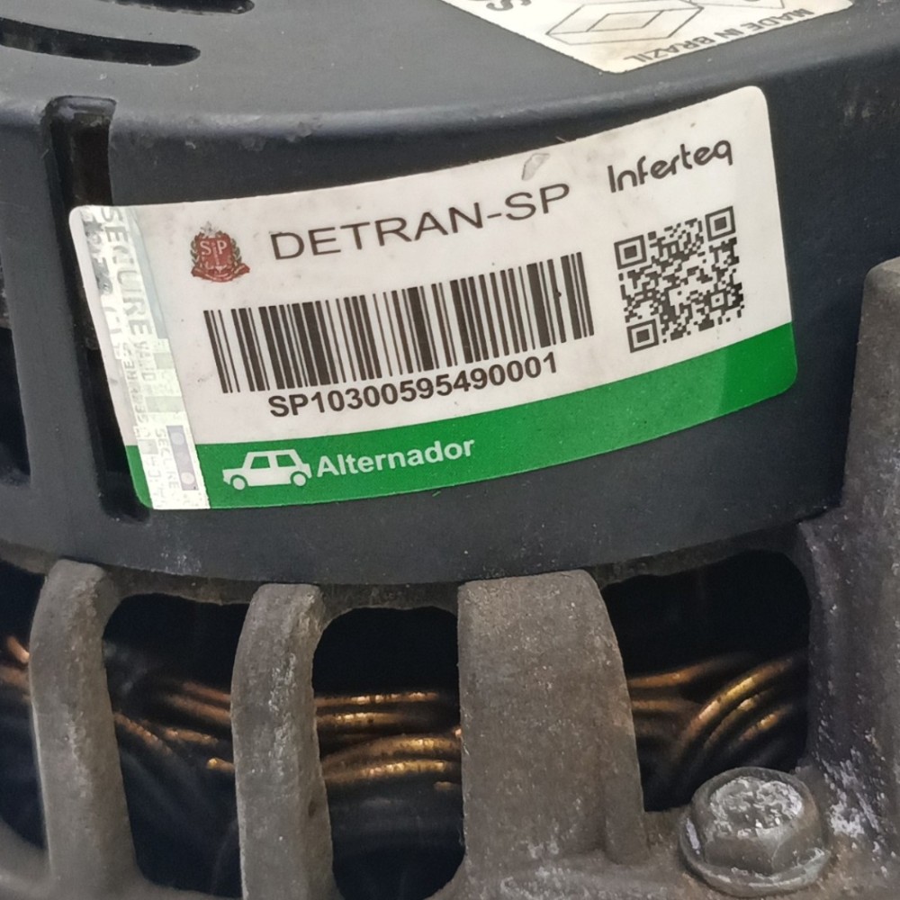 Alternador 14v 75a Renault Clio Sandero Logan 1.0 8200064344 2