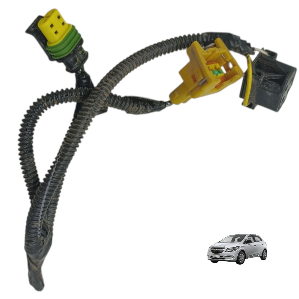 Plug Conector Chicote Farol Gm Onix 2013 2014 2015 Á 2019 1