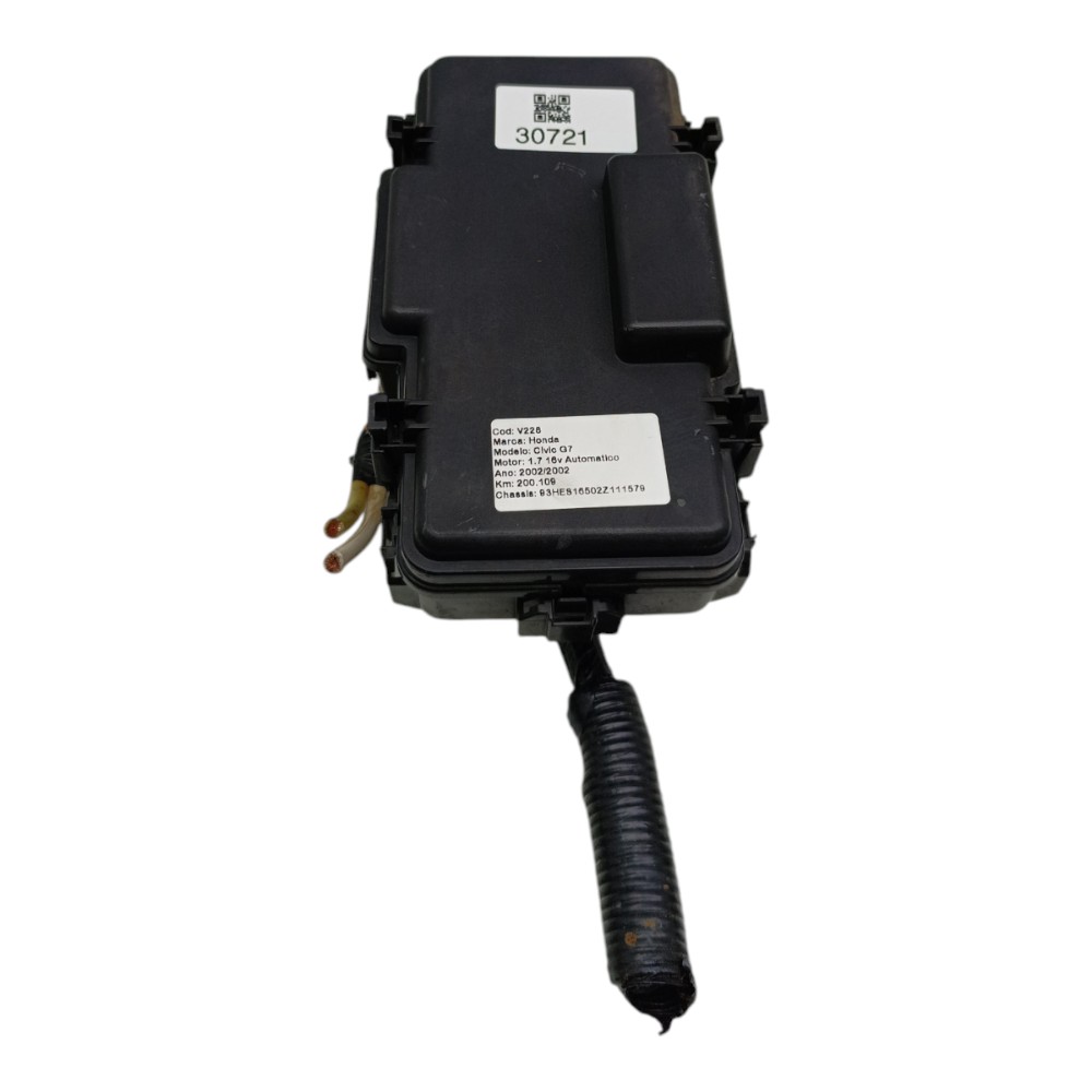 Caixa Fusível Externa Honda Civic 1.7 Automático 2001 2002 5