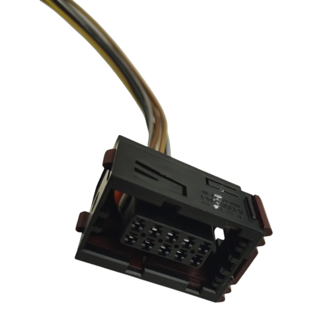 Plug fechadura porta traseira direita GM Sonic 2014 2013 12 4