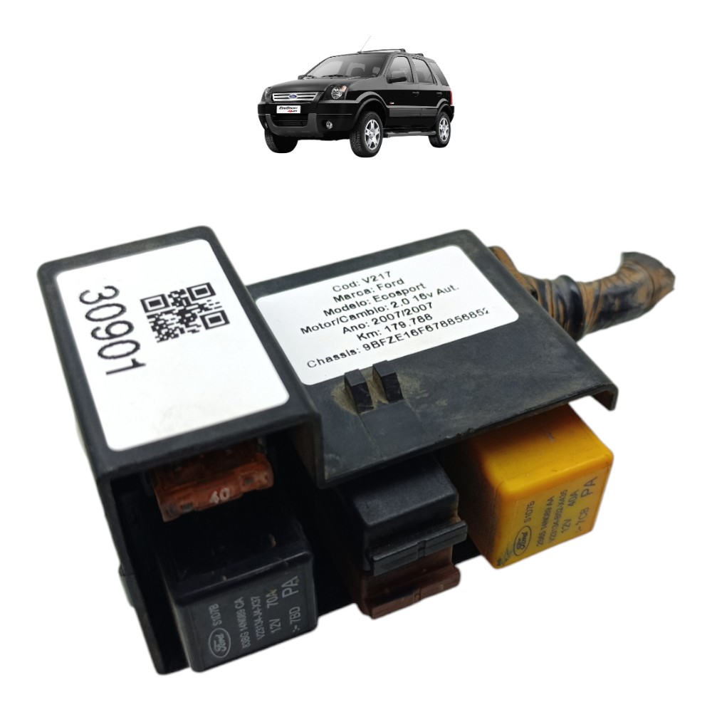 Cacho Relé Ford Ecosport 2.0 16v Aut 2007 N 7n1514290ac 1