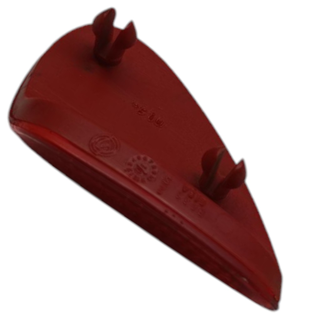 Refletor Olho Gato Forro Porta Esquerda Fiat Bravo 2011 2012 Vermelho 4