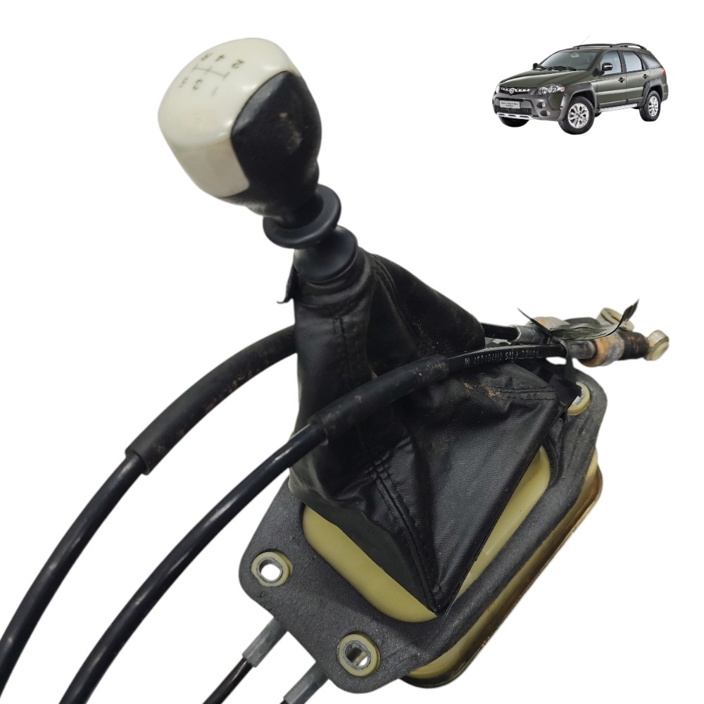 Alavanca trambulador marcha Fiat Palio Adv 1.8 8v 2010 2011