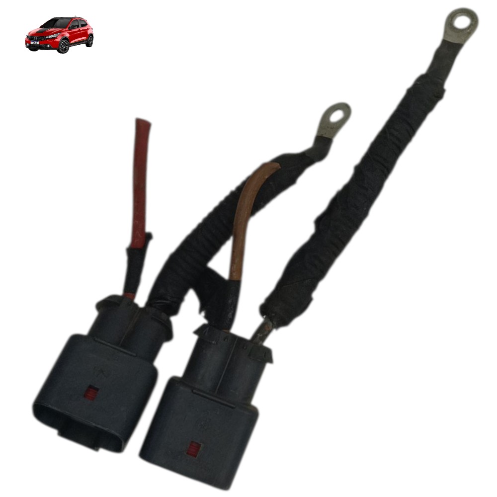 Par Plug Conector Sensor Flauta Fiat Argo Cronos 1.0 3cc 21 1