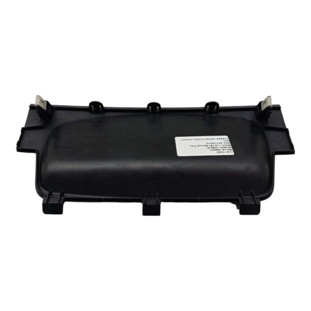 Moldura Acabamento Central Painel Nissan Tiida 2010 2011 12 Preto 4