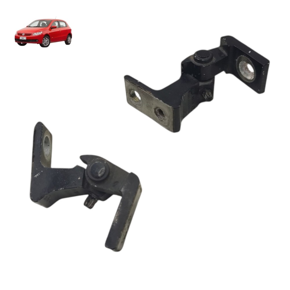 Par dobradiça porta dianteira direita vw gol g5 2009 2010