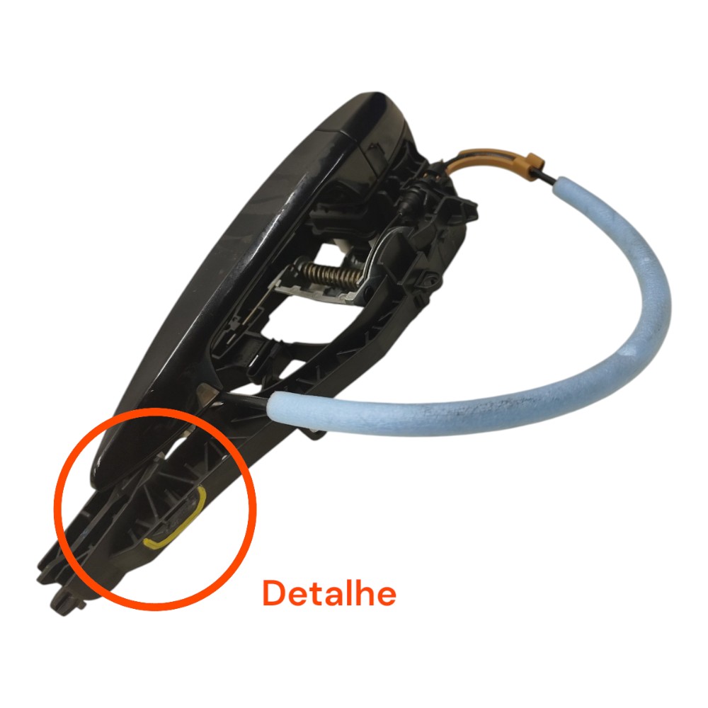 Maçaneta Externa Dianteira Esquerda Bmw X2 2018 2019 Preto Dianteira 3