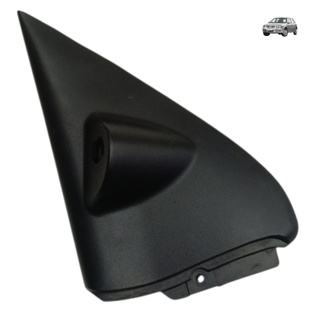 Acabamento interno retrovisor esquerdo Vw Gol G4 2013 2012 1
