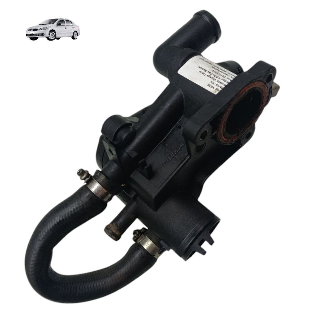 Carcaça Válvula Termostática Vw Voyage Gol Saveiro G5 Ea111 1
