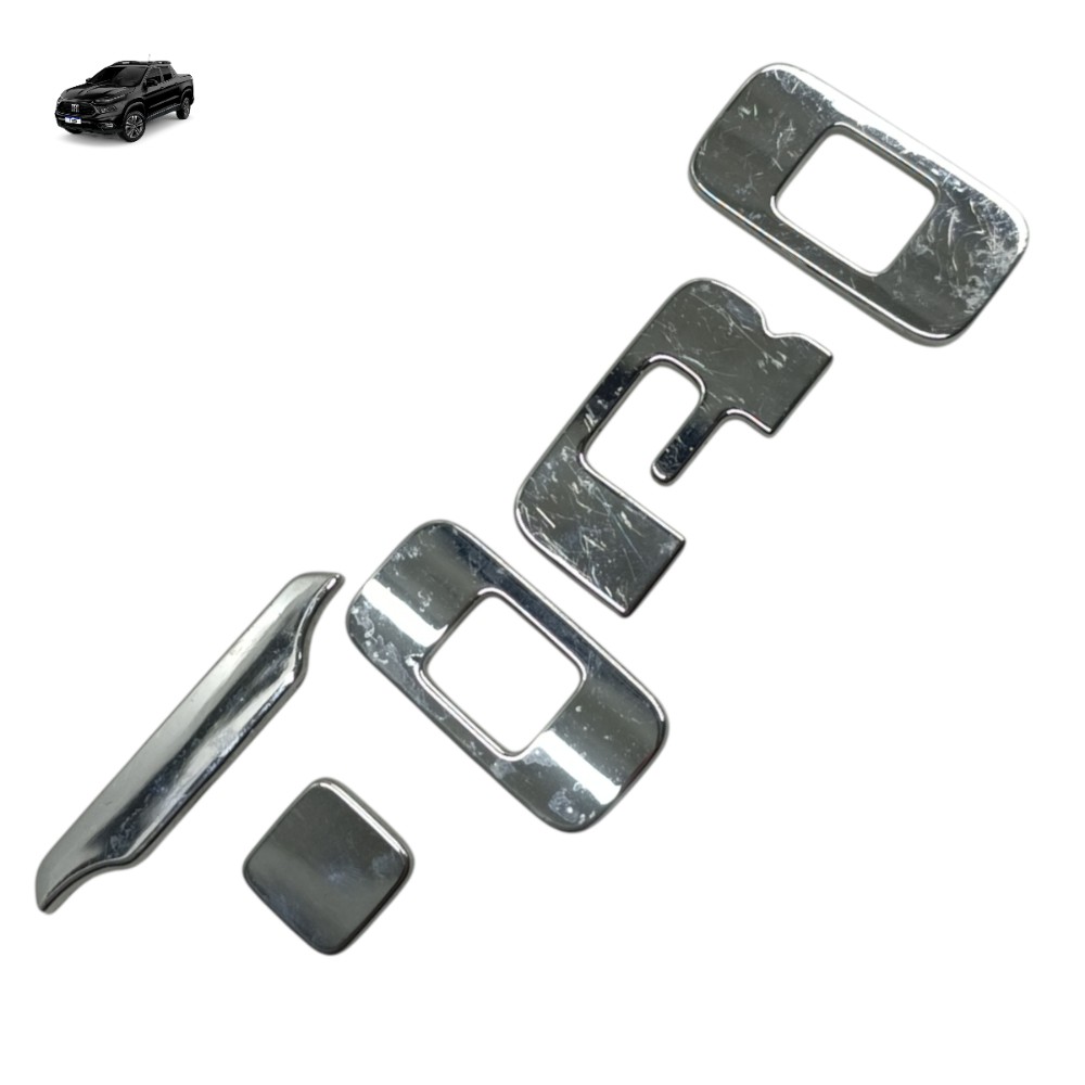 Escrita letra fiat toro 2025 2024 2023 1