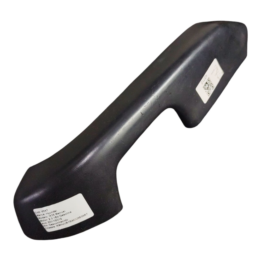 Puxador Interno Porta Dianteira Esquerda Hyundai Ix35 2011 Preto 1