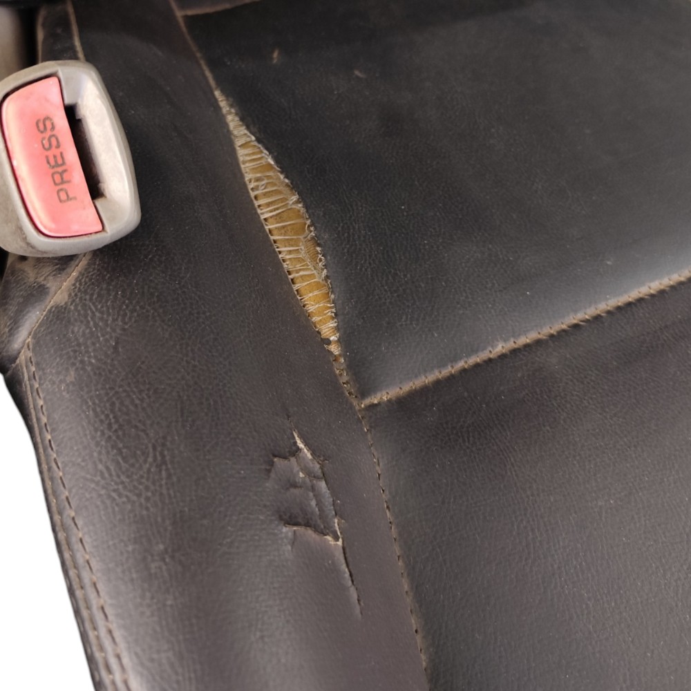 Par Banco Couro Dianteiro Nissan Sentra 2012 2011 10 Detalhe Preto 5