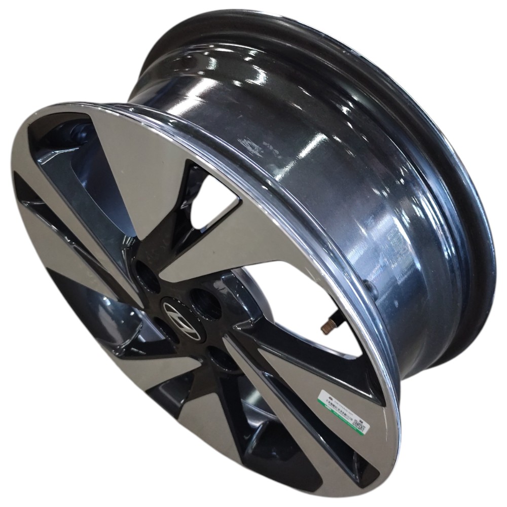 Roda avulsa aro 16 4×100 Hyundai hb20 2020 2021 2022 riscos 2