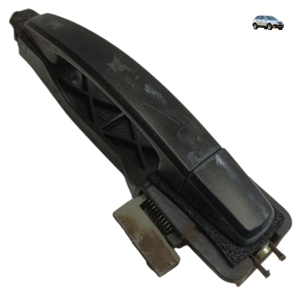 Maçaneta Externa Dianteira Direita Gm Captiva 2010 2011 2012 Preto 1