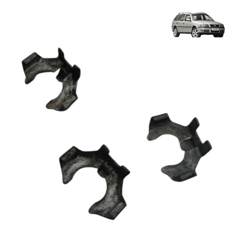 Kit 3 Travas Fixação Bico Injetor Vw Parati 1.0 G3 2001 2002